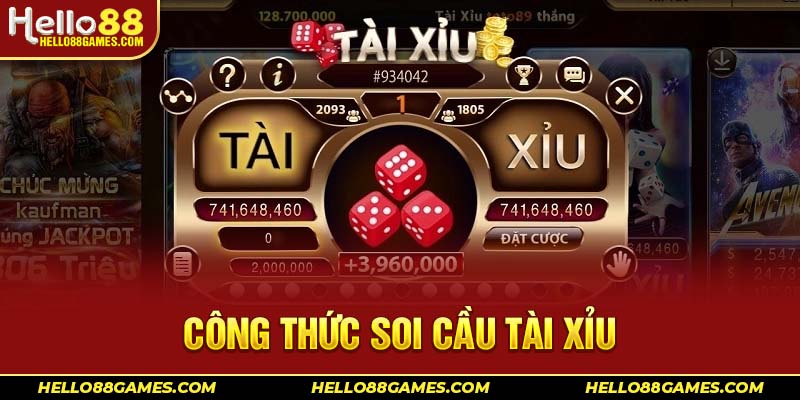 công thức soi cầu Tài Xỉu