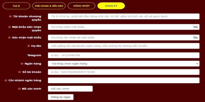 Chương trình đăng ký hợp tác đại lý được quan tâm