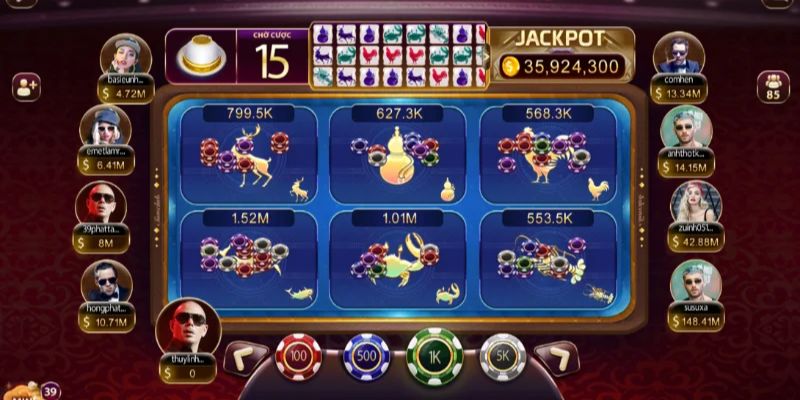 Quy trình chơi theo quy luật Bầu Cua